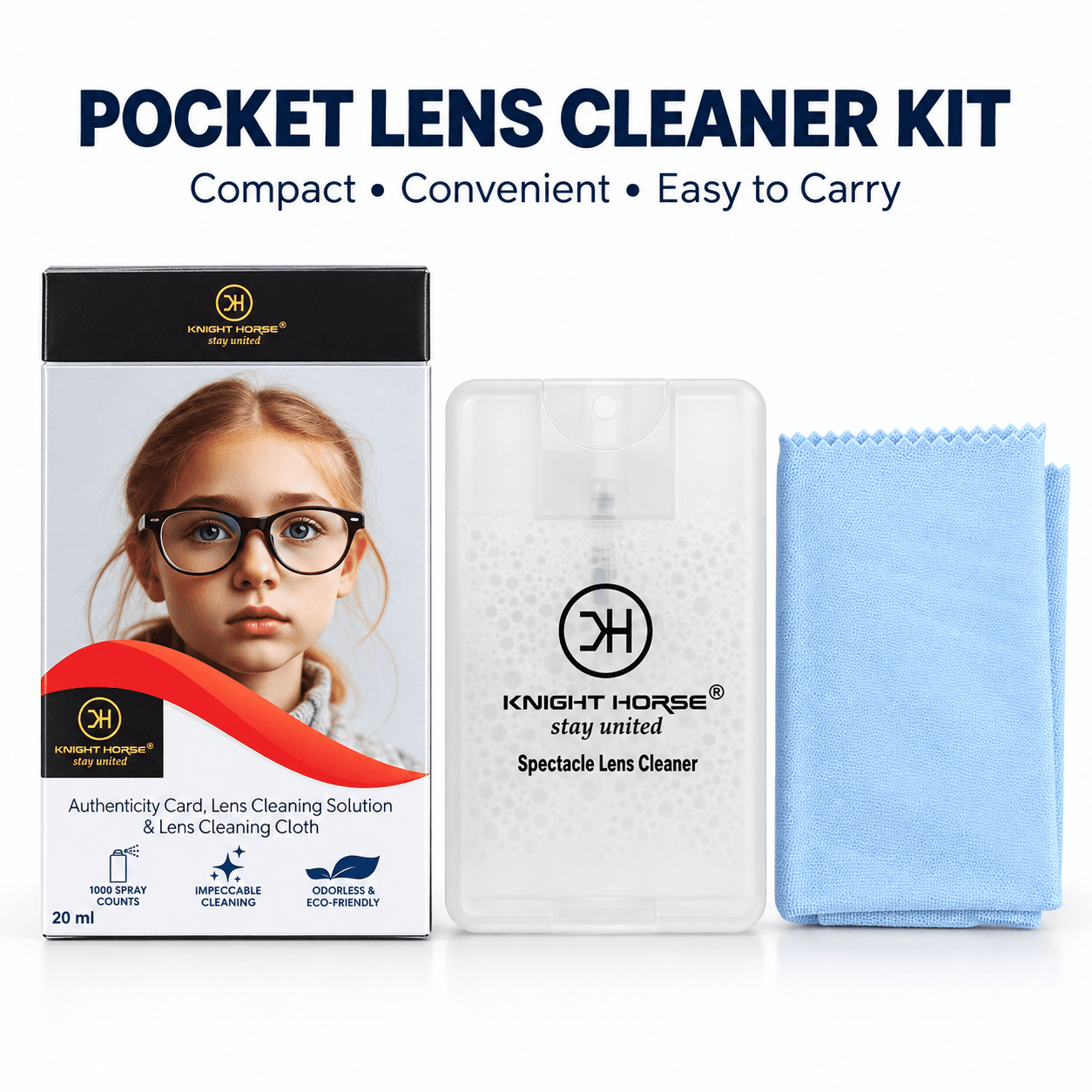 Pocket Spray lens Cleaner Kit - Image 1