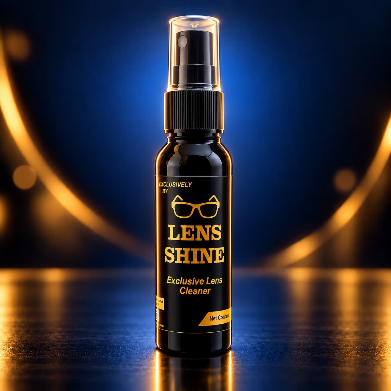Black Lens Cleaner Spray 60ml - Image 1