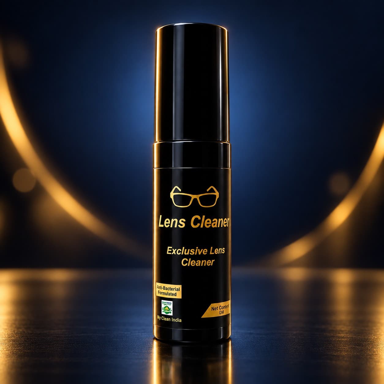 Black Premium Lens Cleaner Spray - Image 1